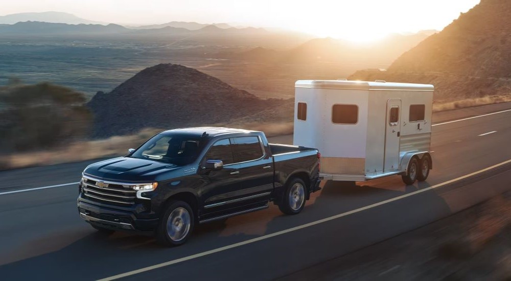 Chevrolet Silverado 1500 Towing Trailer- Courtesy Chevrolet GMC