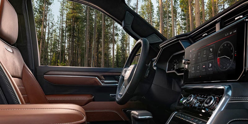 Interior Of Sierra 1500 Vehicle