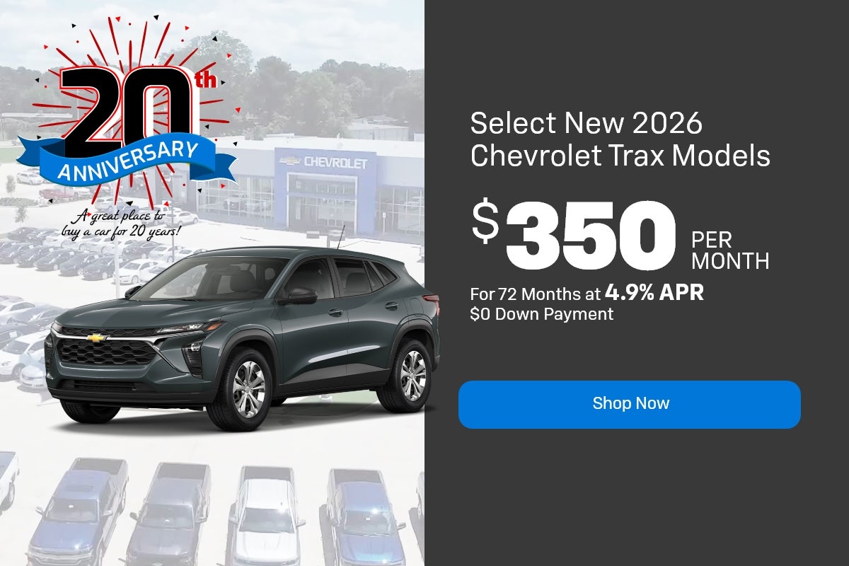New 2026 Chevrolet Trax 